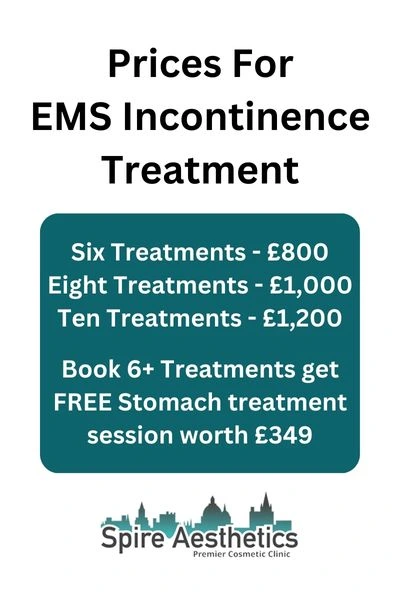 EMS Incontinence Treatment Prices Bridport